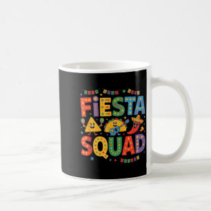 Vintage Cinco de Mayo mexikanische Fiesta-Squad Fr Kaffeetasse
