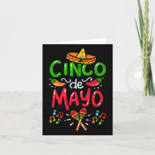 Vintage Cinco De Mayo Mexiko  Karte