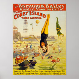 Vintage Circus Ad Poster