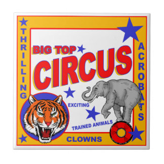 Vintage Circus Fliese
