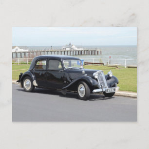 Vintage Citroen Postkarte