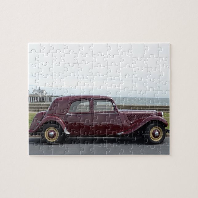 Vintage Citroen-Zugkraft Avant Puzzle (Horizontal)