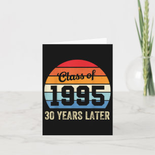 Vintage Cl von 1995 30 Jahre später Wiedersehen 30 Karte