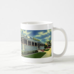 Vintage Classic 50er Retro-Restaurant Pelican Dine Kaffeetasse