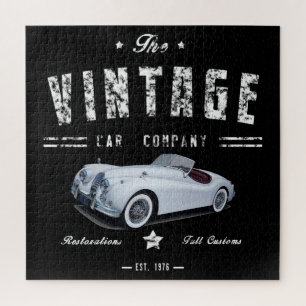 Vintage Classic Car Company Puzzle