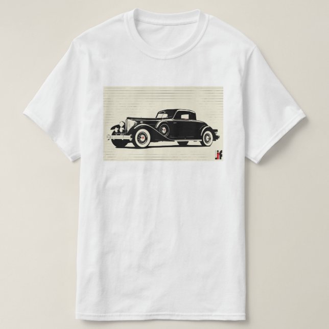 vintage classic car T-Shirt (Design vorne)