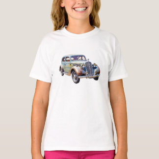 Vintage Classic Car Watercolor Illustration T-Shirt
