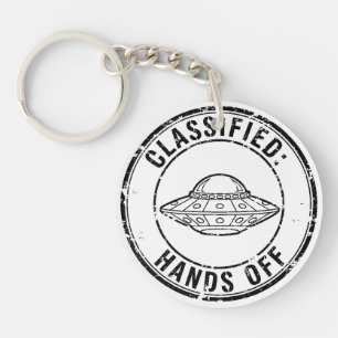 Vintage Classified: Hände weg vom UFO Schlüsselanhänger