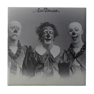 Vintage Clowns Fliese