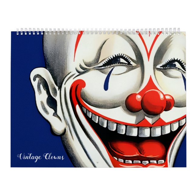 Vintage Clowns Kalender (Titelbild)