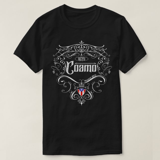 Vintage Coamo-Konstruktion T-Shirt (Design vorne)