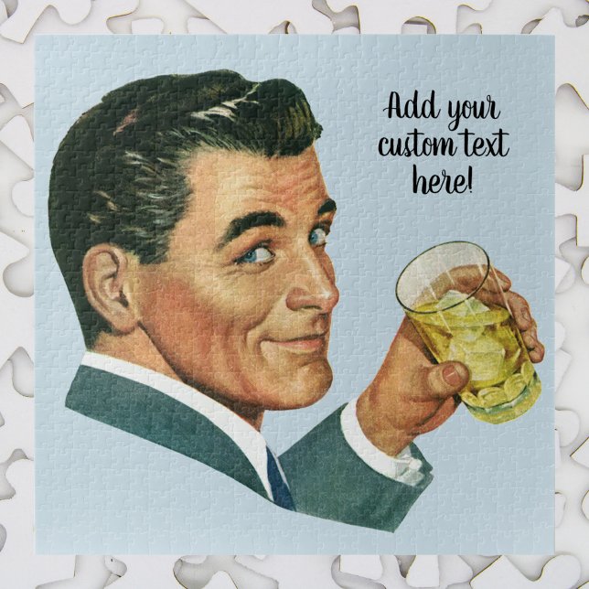 Vintage Cocktails Getränke, Getränke für Männer Puzzle (Von Creator hochgeladen)