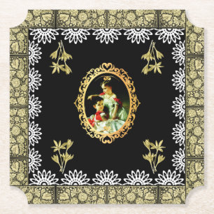 vintage Collage Untersetzer