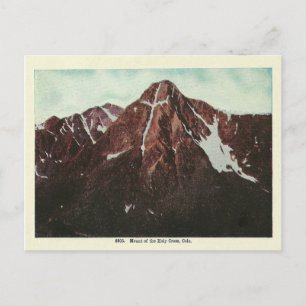 Vintage Colorado-Berge Postkarte
