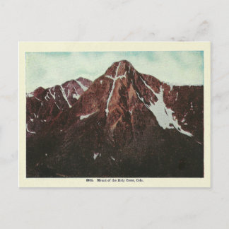 Vintage Colorado-Gebirge Postkarte