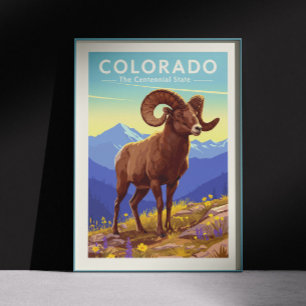 Vintage Colorado Poster