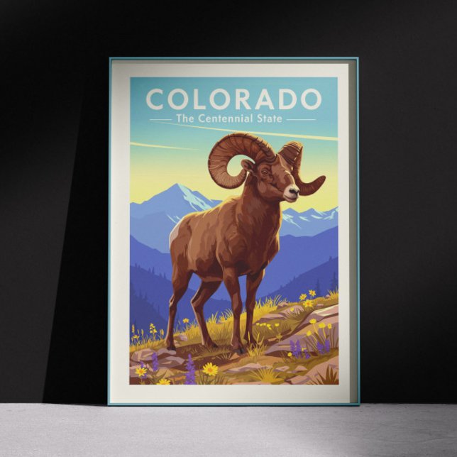 Vintage Colorado Poster (Von Creator hochgeladen)
