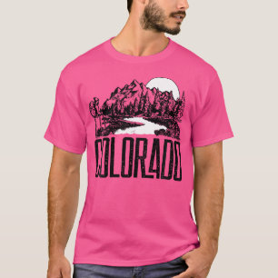Vintage Colorado Wandern Retro Bergsteiger T-Shirt