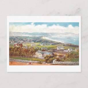 Vintage Colwyn Bay und Old Colwyn Postkarte