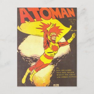 Vintage Comic Postkarte