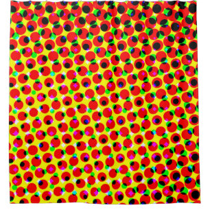 Vintage Comicen farbenfroh halftone Background abs Duschvorhang