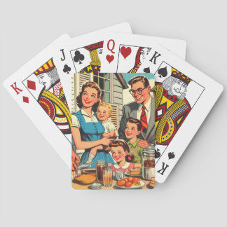 Vintage Comicen Spielkarten