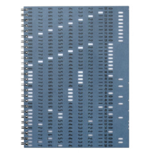 Vintage-Computer-Lochkarte Notizblock