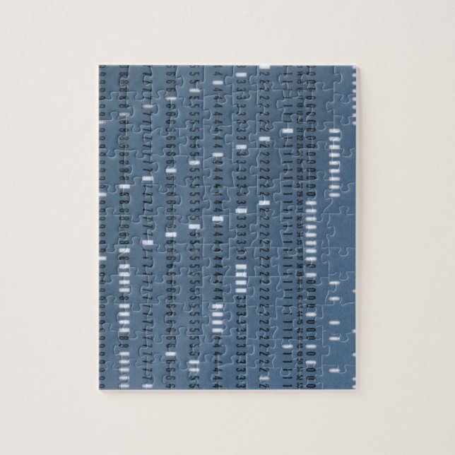 Vintage Computerkarte Puzzle (Vertikal)