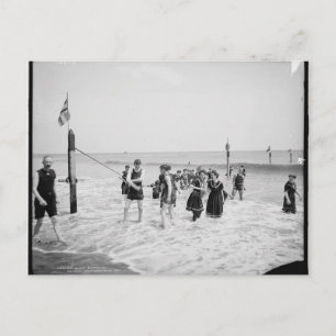 Vintage Coney Island Postkarte