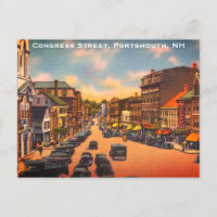 Vintage Congress Street, Portsmouth, NH Foto