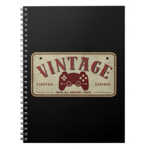 Vintage Controller Limitierte Edition Originalteil Notizblock