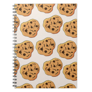 Vintage Cookies nahtlos. Handgezogene Krankheit Notizblock