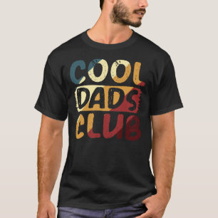 Vintage Cool Dads Club Retro abgenutztes Grafikdes T-Shirt