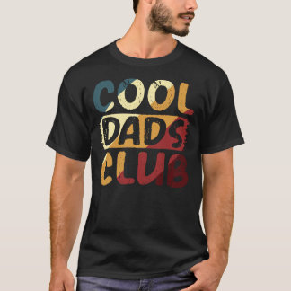 Vintage Cool Dads Club Retro abgenutztes Grafikdes T-Shirt