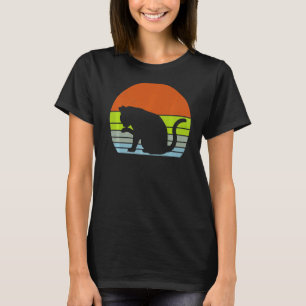 Vintage Coole Katze Haustier 70er 80er T-Shirt