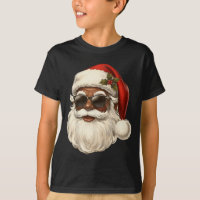 Vintage Cooler Schwarzer Weihnachtsmann Afrikanisc