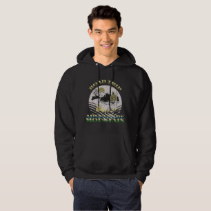 vintage cooles Lagerfeuer Wandern Berg Roadtrip Hoodie