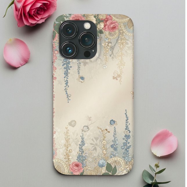 Vintage Coquette iPhone Case | Delicate Floral  (Von Creator hochgeladen)