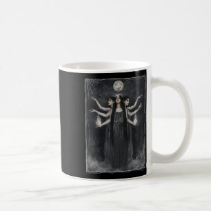 Vintage Cotattcore-Ästhetische Hexen Werewolves m Kaffeetasse