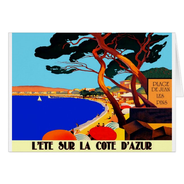 Vintage Côte d'Azur (Vorderseite (Horizontal))