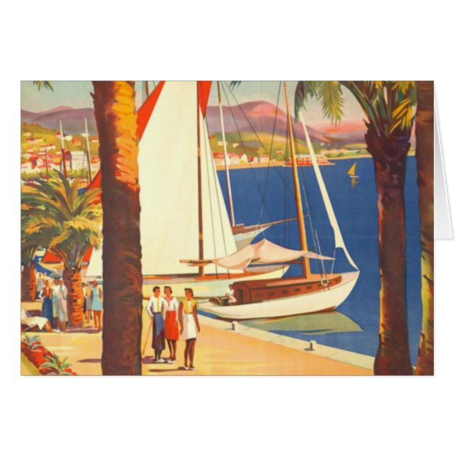 Vintage Côte d'Azur (Vorderseite (Horizontal))