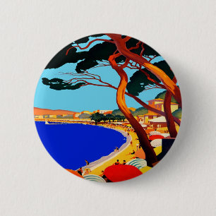 Vintage Côte d'Azur Button