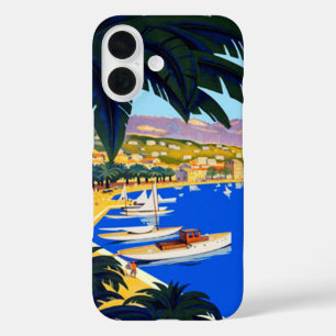 Vintage Cote D'Azur iPhone 16 Hülle