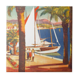 Vintage Côte d'Azur Fliese