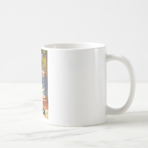 Vintage Côte d'Azur Kaffeetasse