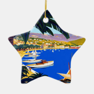 Vintage Cote D'Azur Keramikornament
