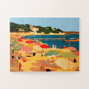 Vintage Côte d'Azur Puzzle