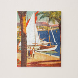 Vintage Côte d'Azur Puzzle
