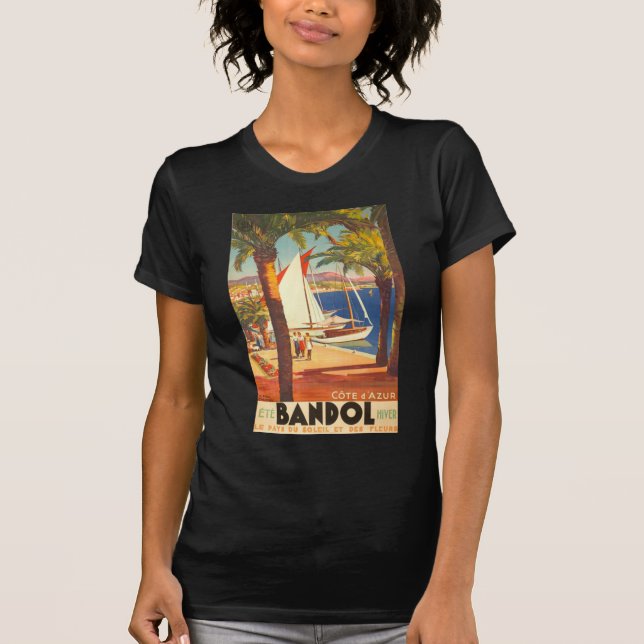 Vintage Côte d'Azur T-Shirt (Vorderseite)