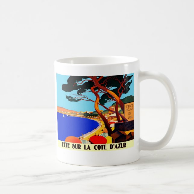 Vintage Côte d'Azur Tasse (Rechts)